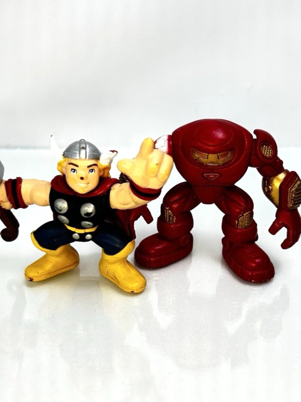 Marvel Super Hero Squad Figure Hulkbuster and Thor